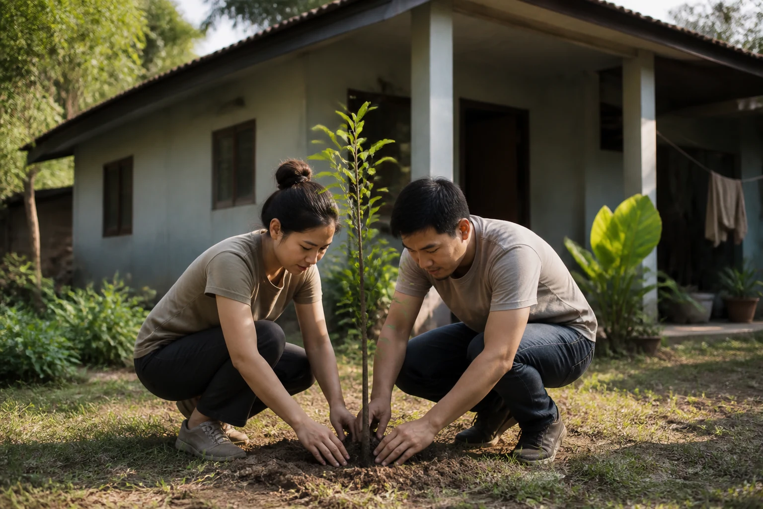 Build regular savings for a future home purchase